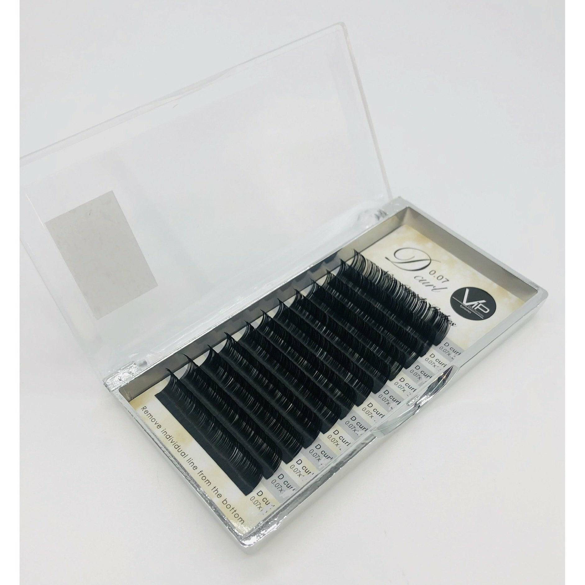 VIP Eyelashes - New Cuticle Lash Extension 12 Lines