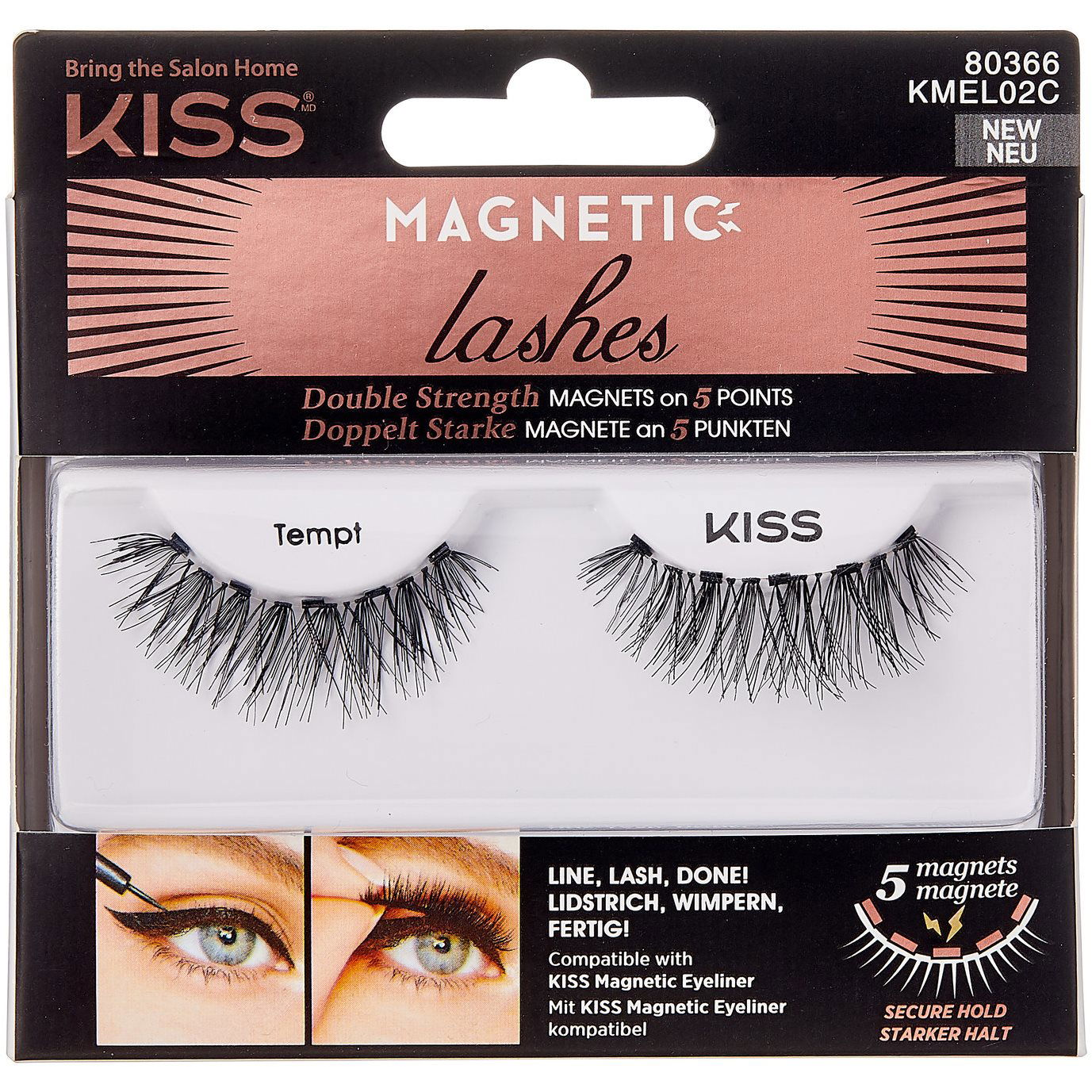 KISS Magnetic Eyeliner Lash - 02 (731509803662)