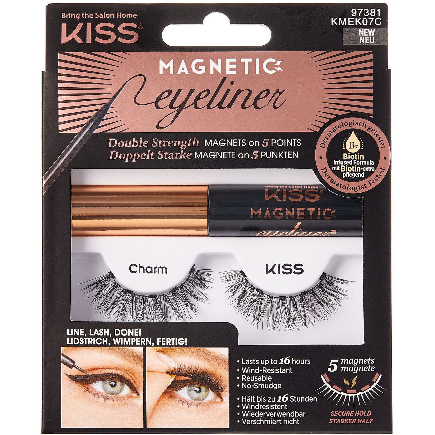 KISS Magnetic Eyeliner Kit - 07 (731509973815)