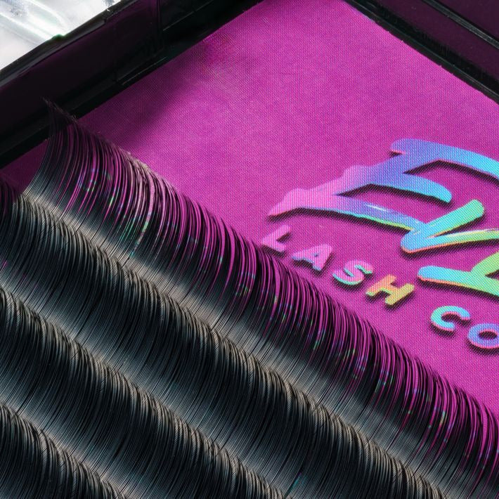 0.07 - Volume Lashes - Single Length Lash Trays