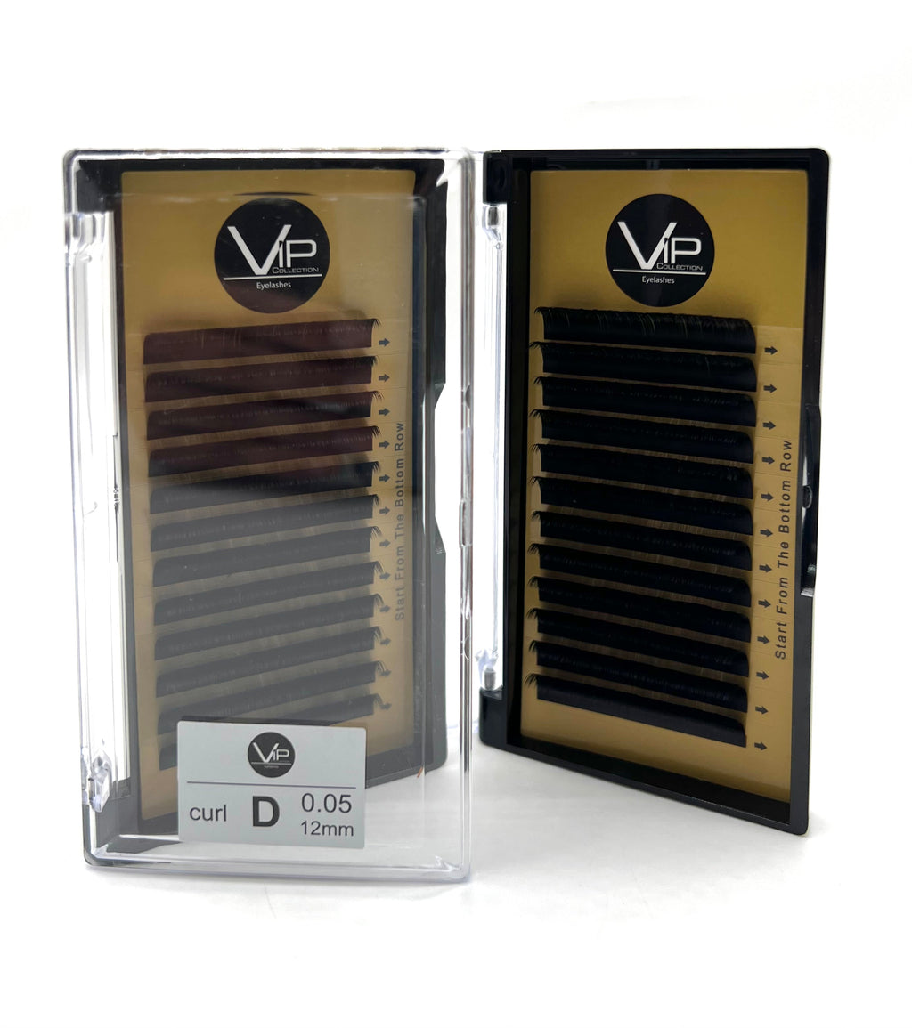 Faux Mink Lash Extension 12 Lines D Curl 0.05 mm