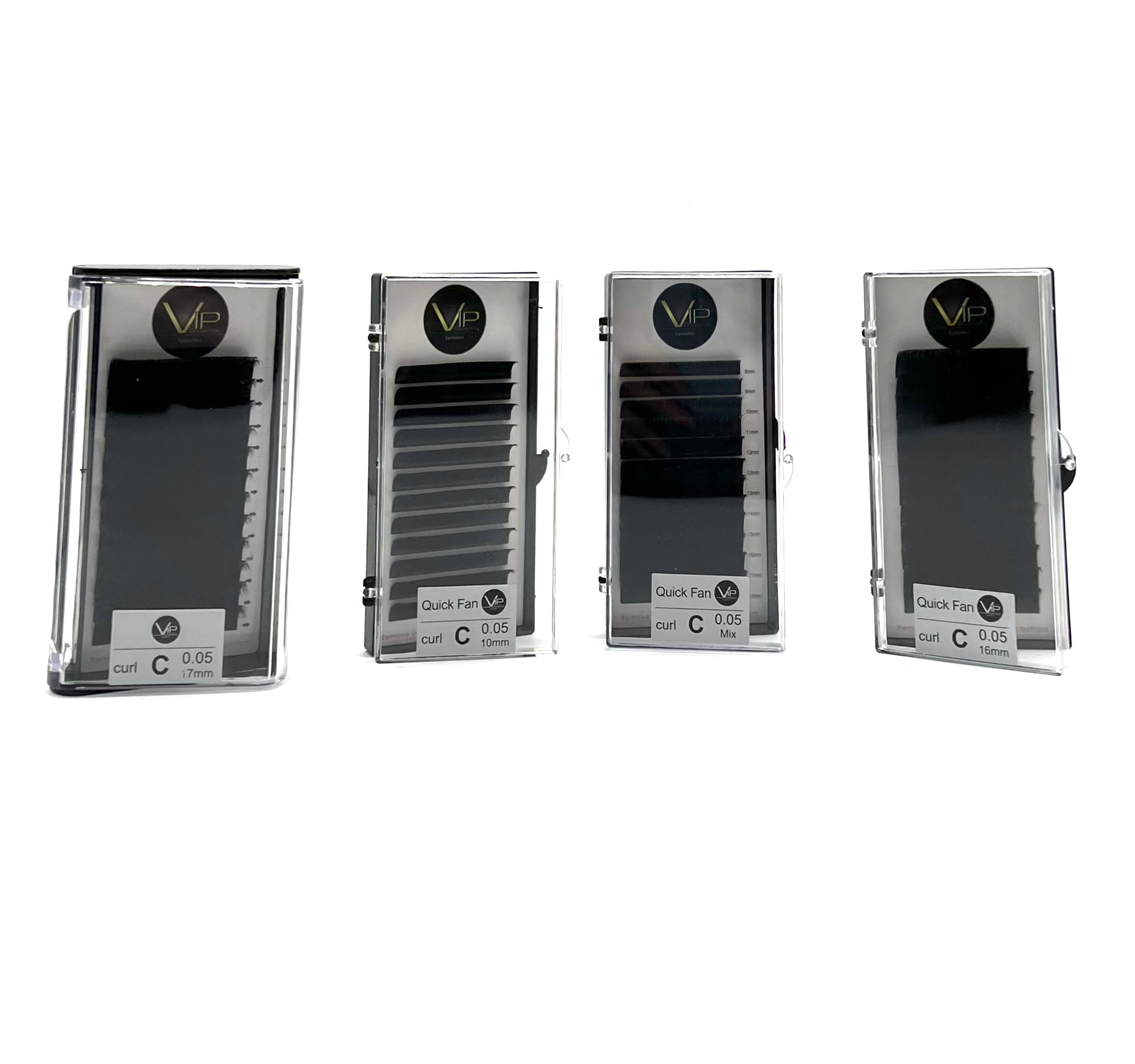 VIP Quick Fan Lash Extensions - 12 lines 0.05 C Curl