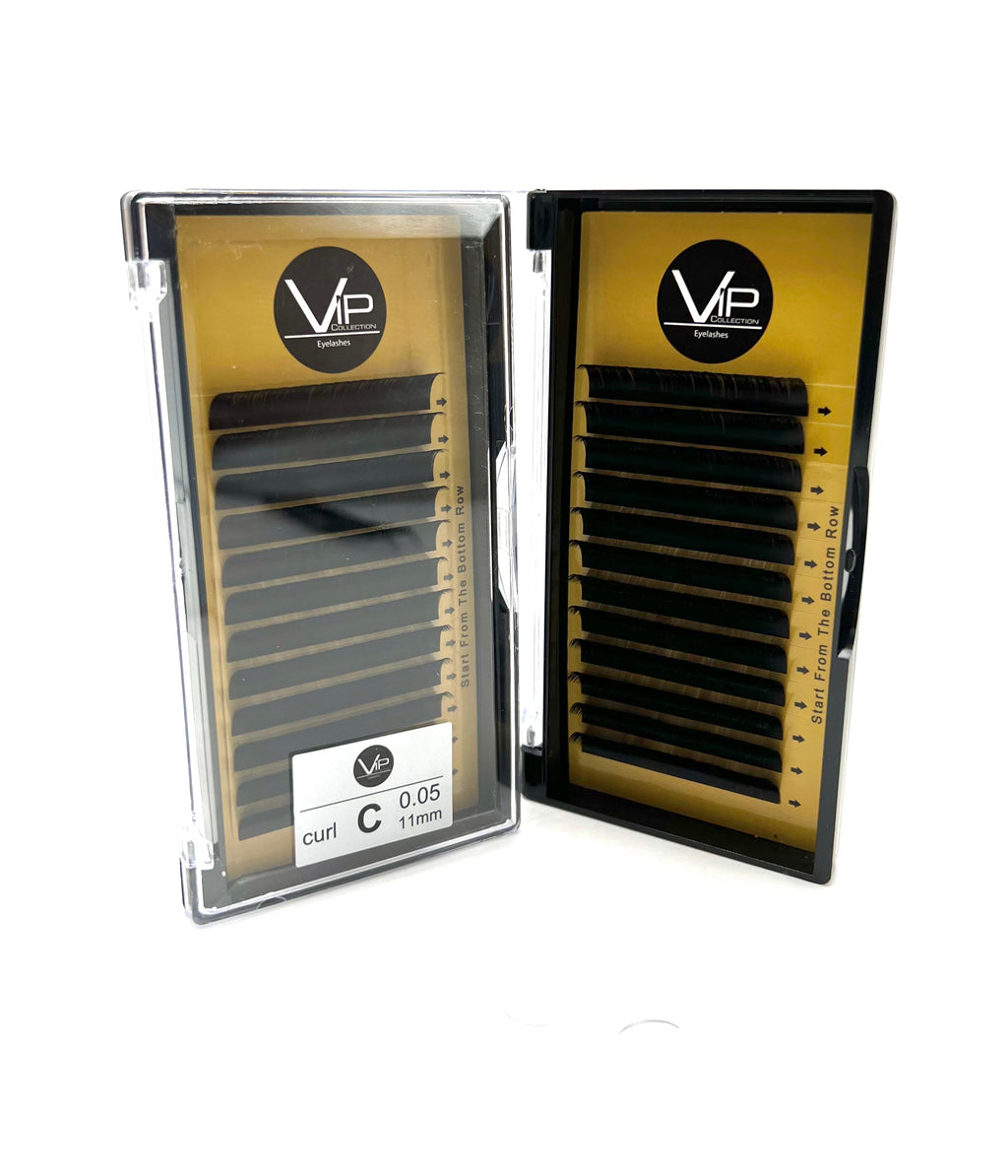 VIP Faux Mink Lash Extension 12 Lines C Curl Mix 0.05 mm MIX & XL MIX
