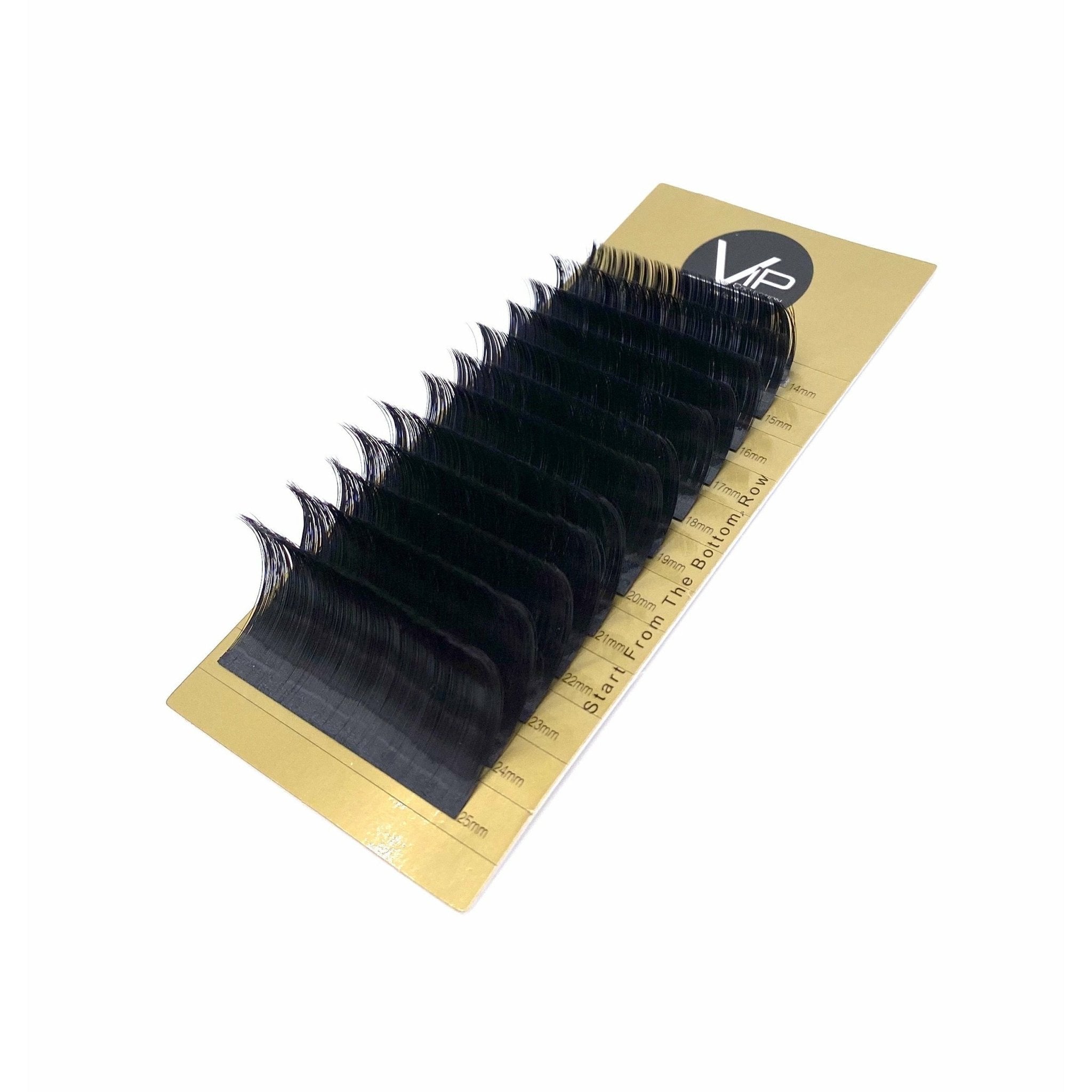 New VIP Faux Mink Lash Extension 12 Lines CC Curl Mix 0.07 mm