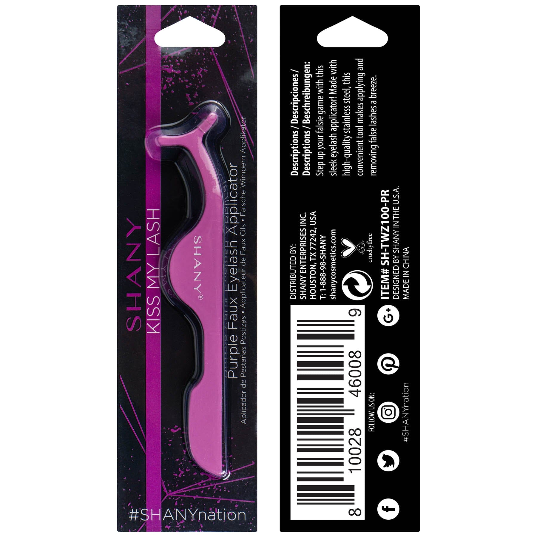Kiss My Lash Faux Eyelash Applicator Tweezer