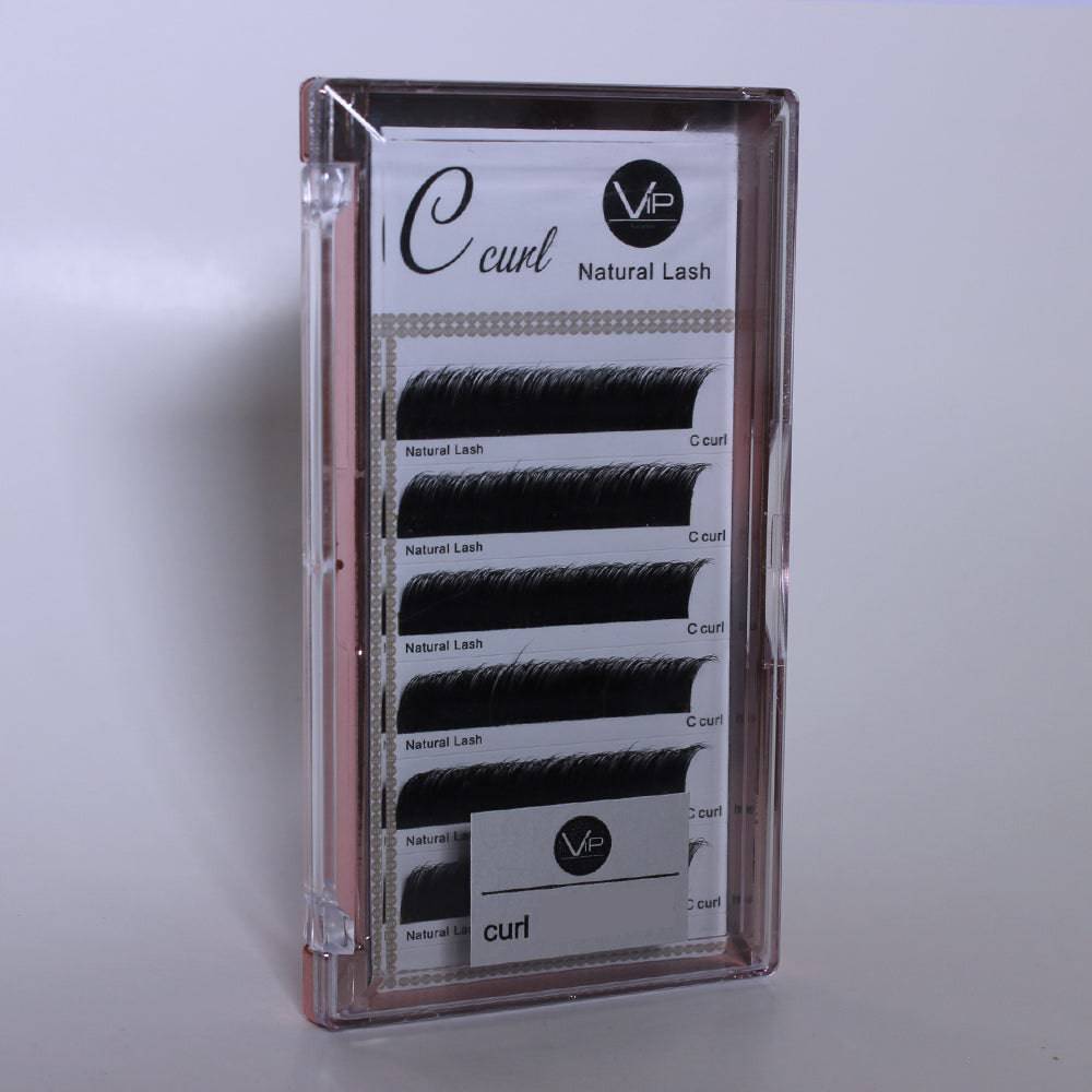 VIP Eyelashes - Natural Lash C Curl - 6 Lines
