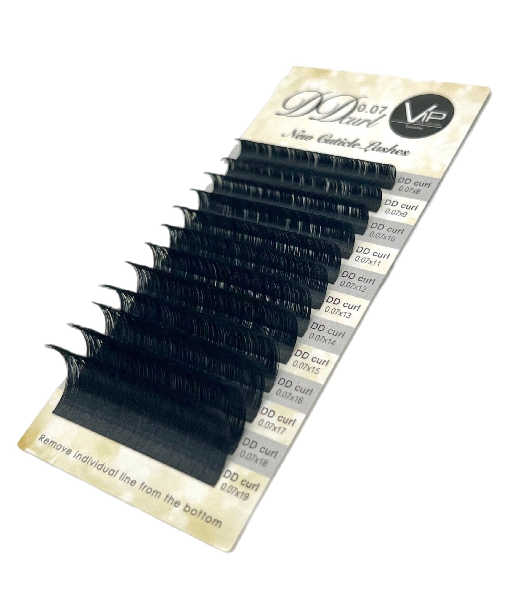 VIP Faux Mink Lash Extension 12 Lines DD Curl Mix 0.07 mm