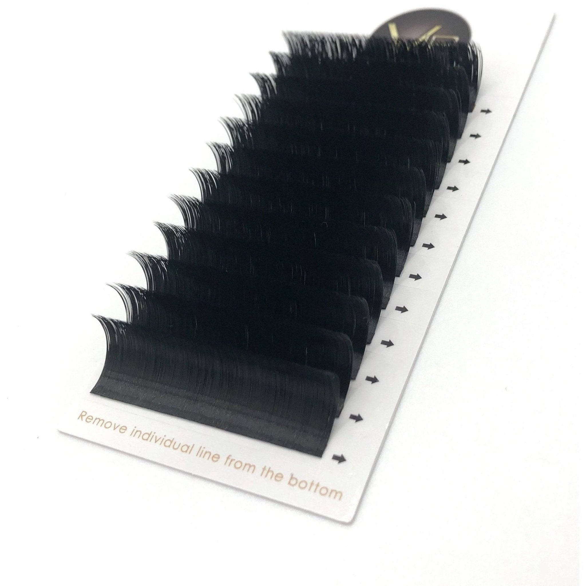 VIP Quick Fan Lash Extensions - 12 lines 0.07 D Curl